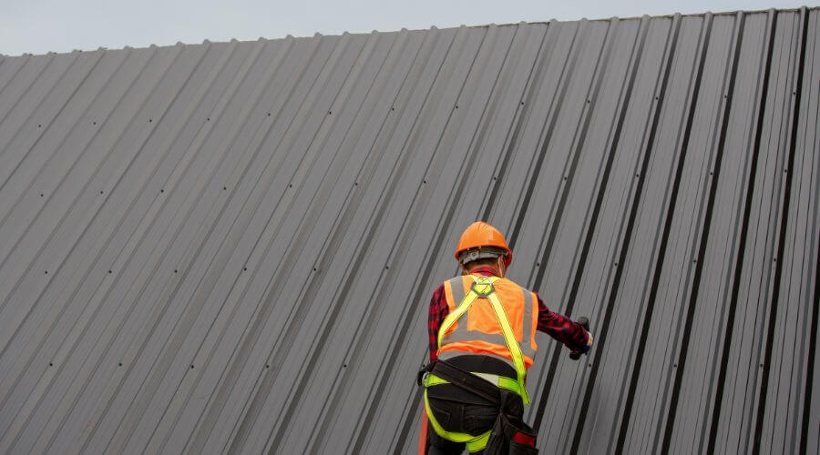 Professional metal roof installation services in Merrill, OR